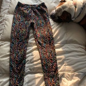 Fleece lined leggings